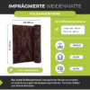 Premium Imprägnierte Weidenmatte – Sichtschutz für Garten, Balkon & Terrasse