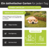 Beetbegrenzung aus Weide – Natürliche Beeteinfassung für den Garten