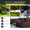 Premium Imprägnierte Weidenmatte – Sichtschutz für Garten, Balkon & Terrasse