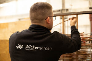 Wicker garden Weidenmatte - natürlicher Sichtschutz für Garten, Balkon und Terrasse, Sichtschutzzaun